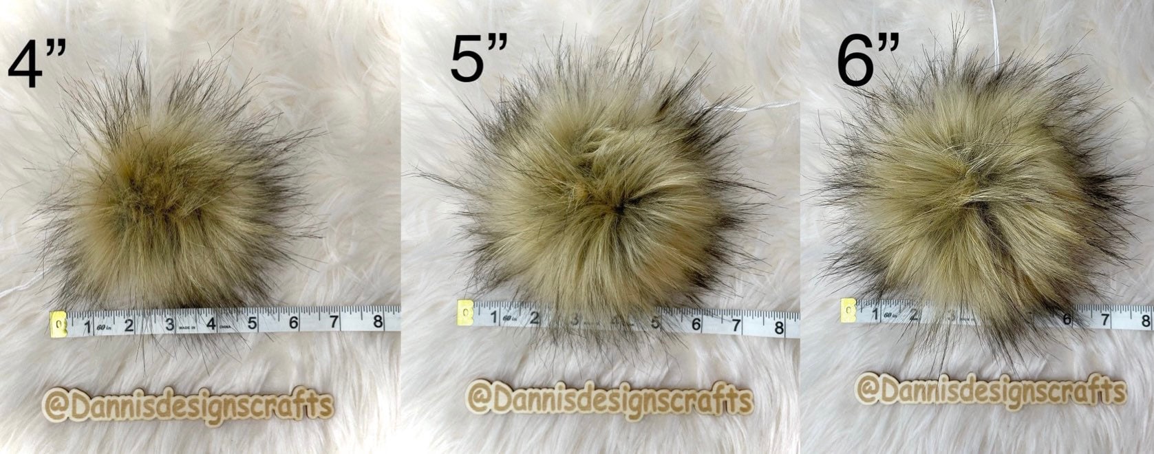 Faux fur Pom Pom