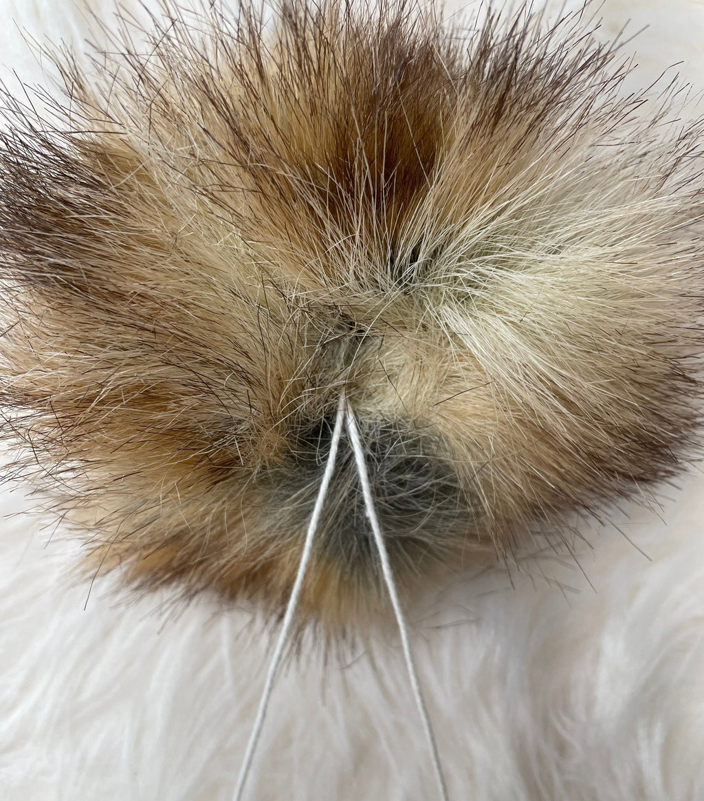 Canadian fox Faux fur Pom Pom