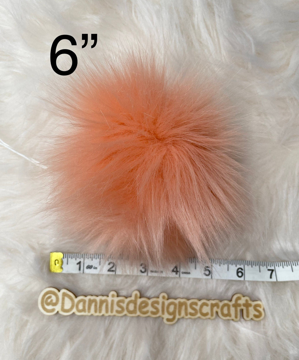 Mango faux fur pom pom