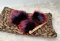 Candy spikes faux fur Pom Pom