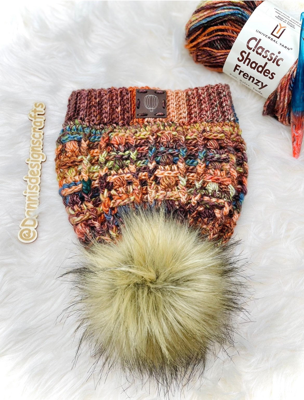 3-5 years childs beanie