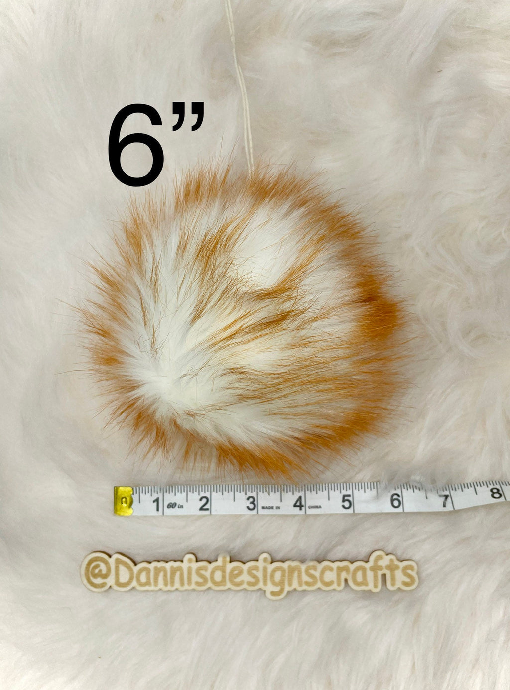 Amber Faux fur Pom Pom