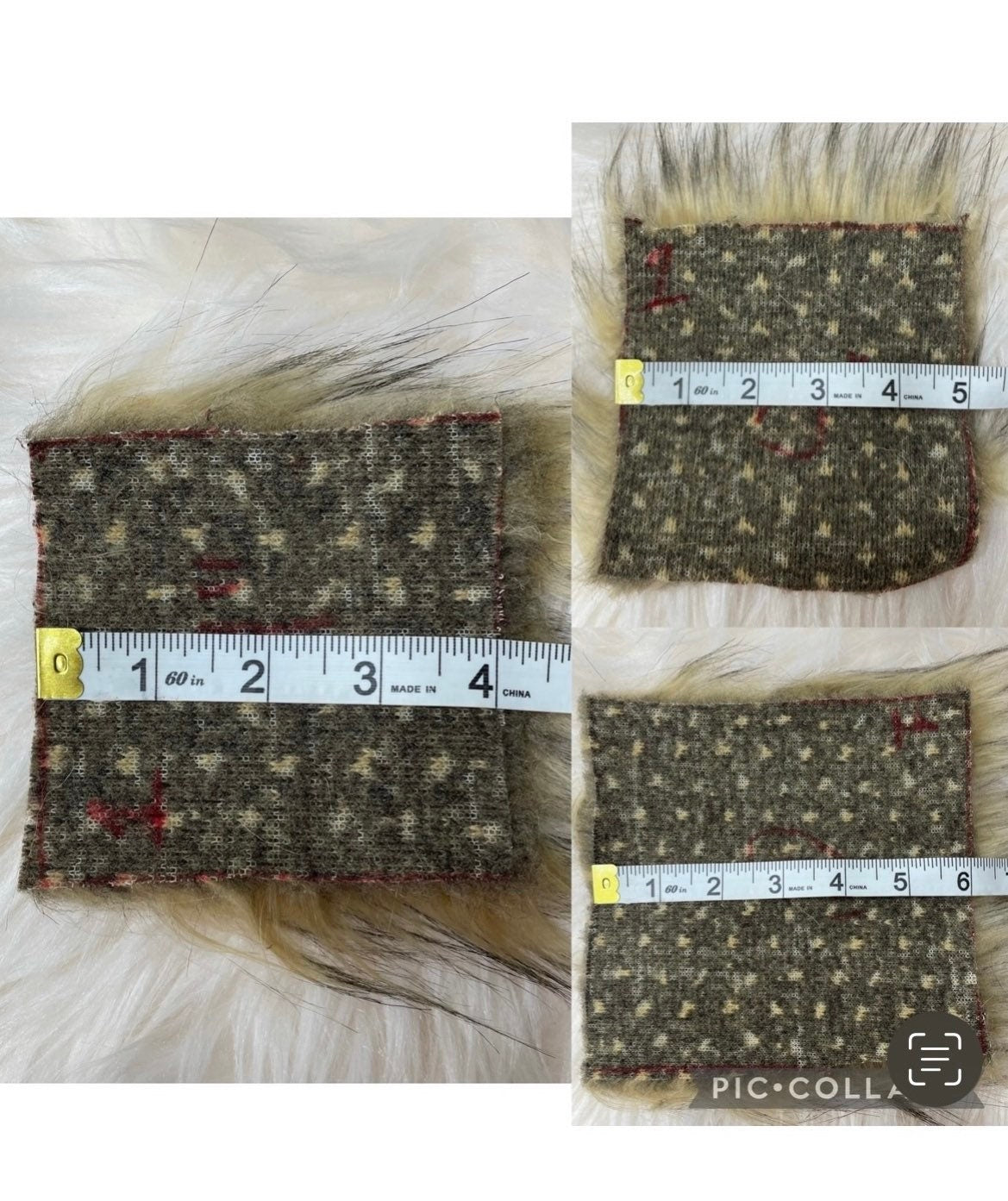 Cheetah Faux fur Pom Pom