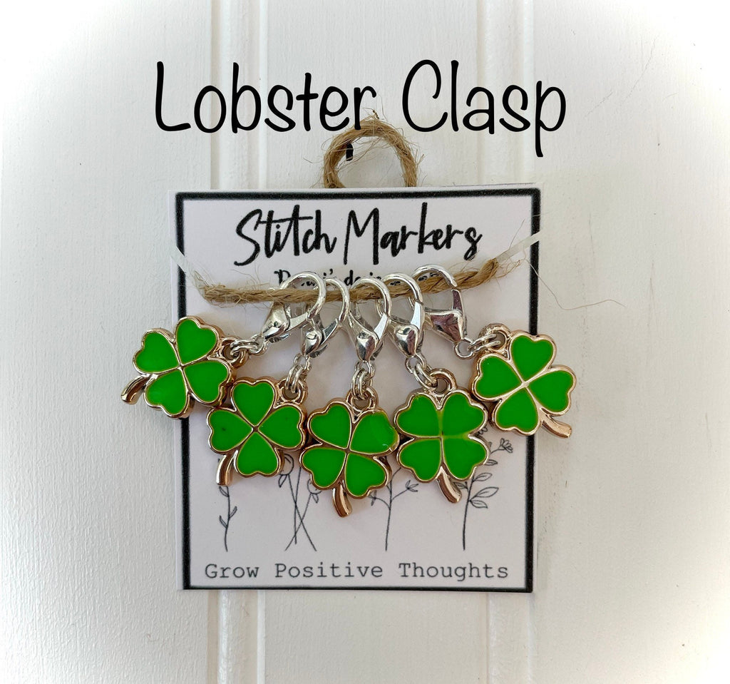St. Patrick’s day themed Stitch markers