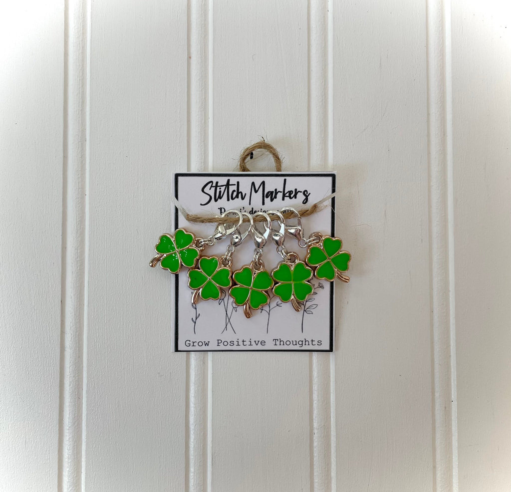 St. Patrick’s day themed Stitch markers