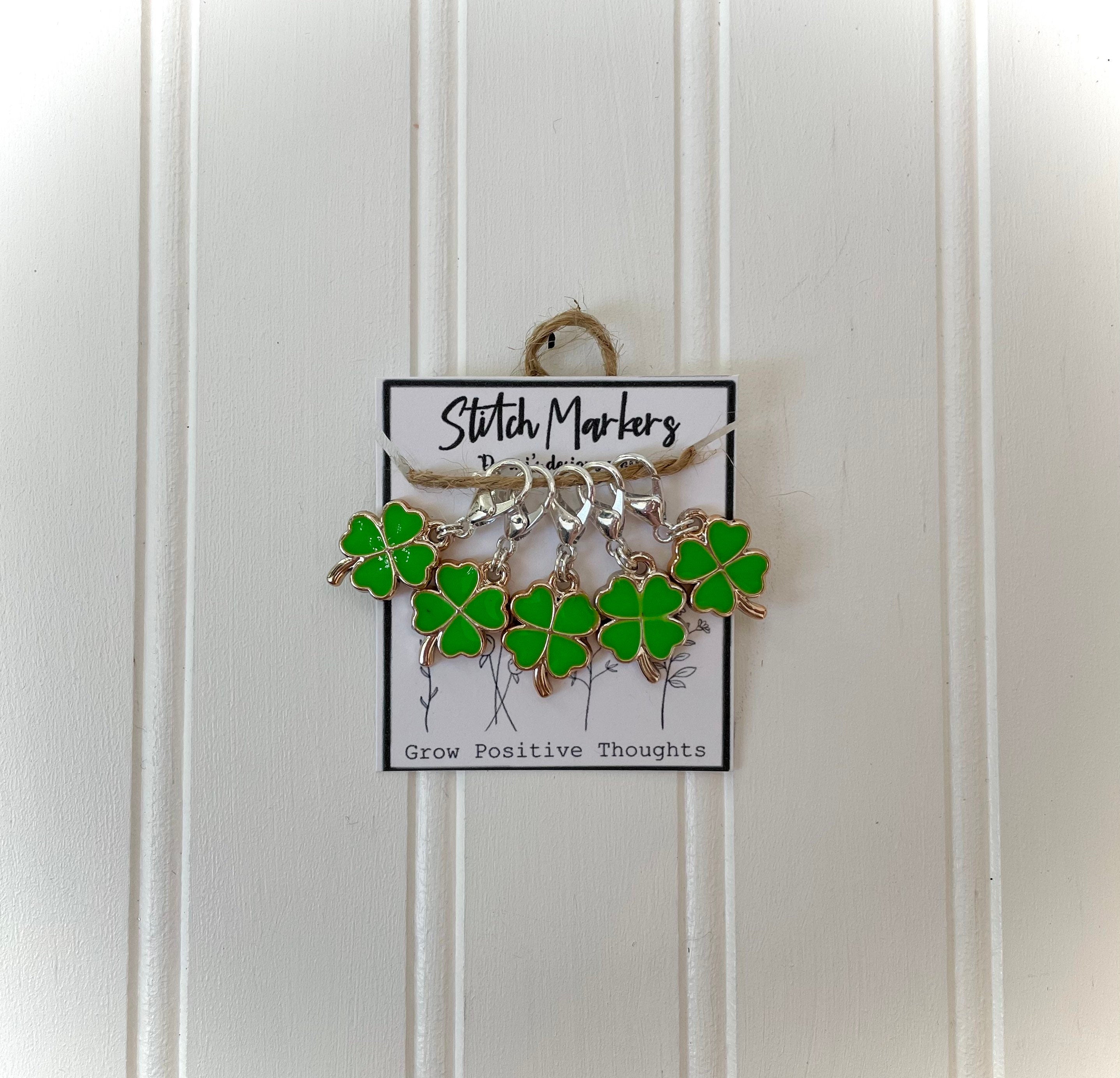 St. Patrick’s day themed Stitch markers