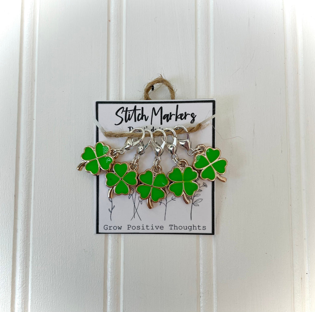 St. Patrick’s day themed Stitch markers
