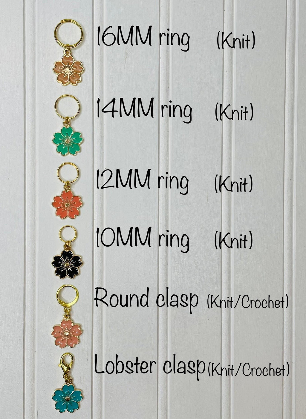 Honey bee stitch markers