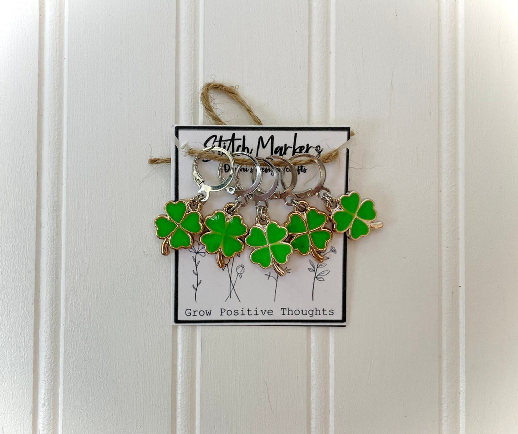 St. Patrick’s day themed Stitch markers