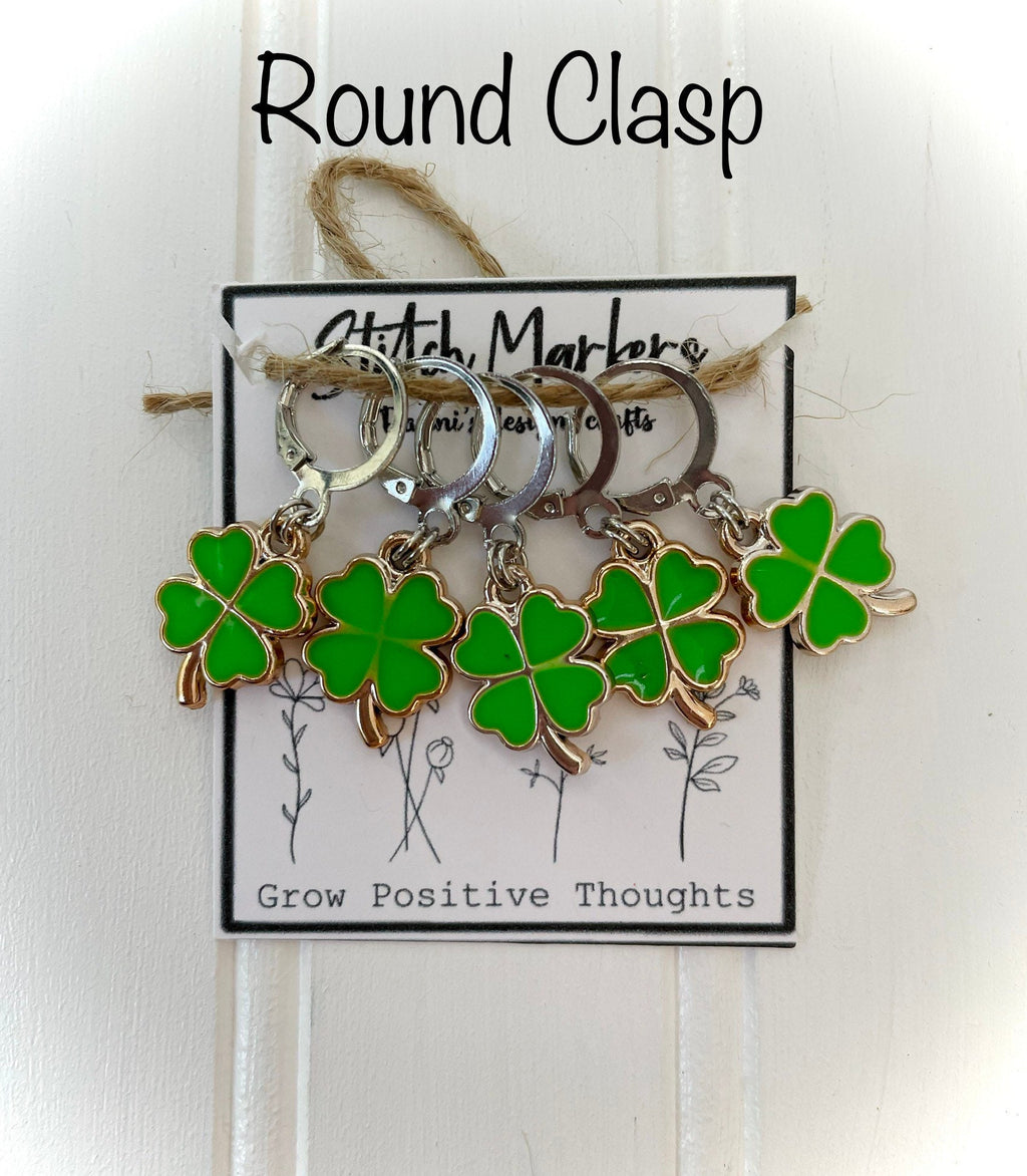 St. Patrick’s day themed Stitch markers