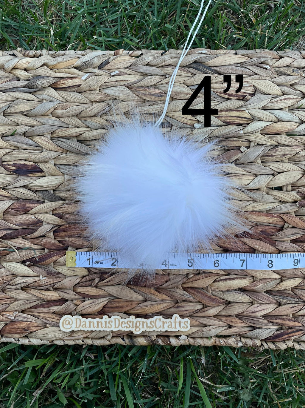 Snickerdoodle Luxe faux fur Pom Poms