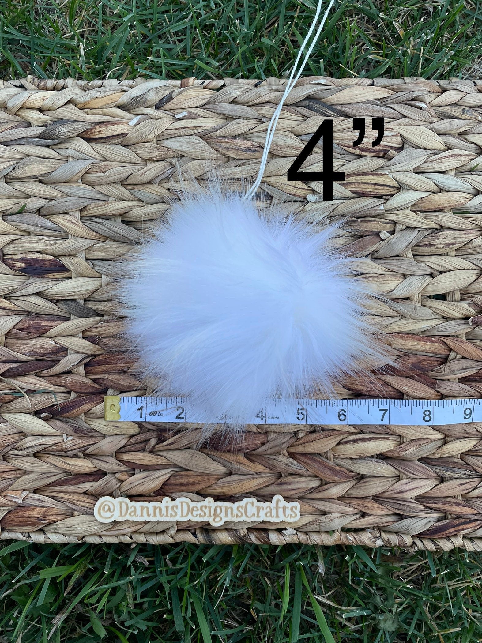 Snickerdoodle Luxe faux fur Pom Poms