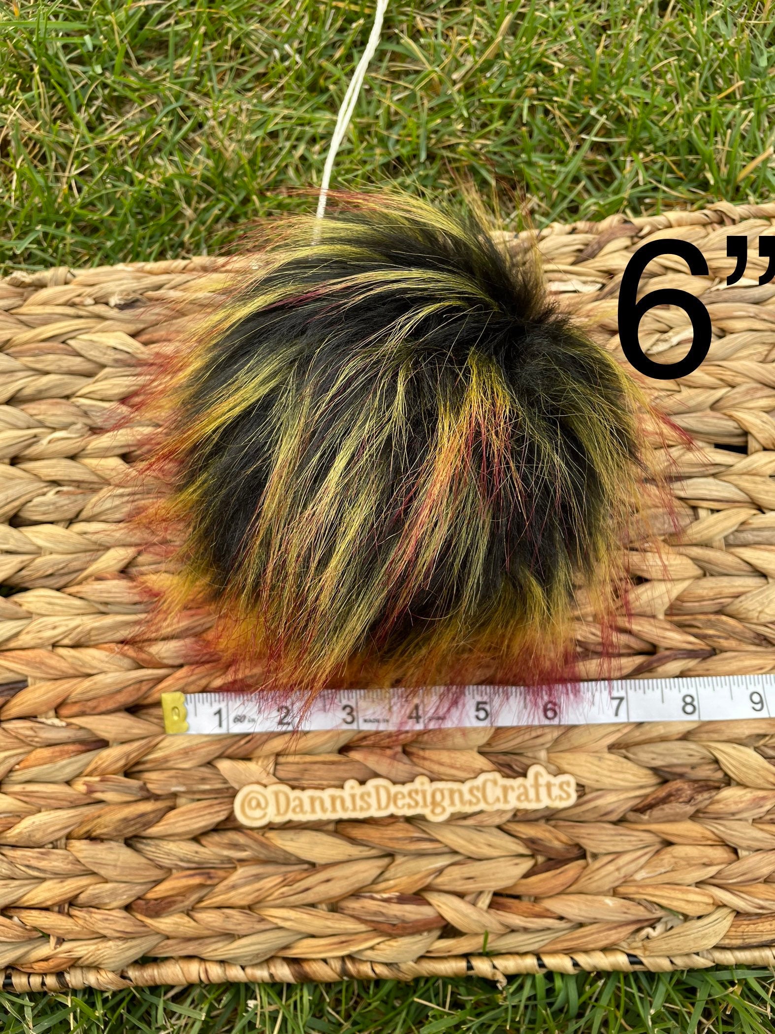 Wildflower luxe faux fur Pom Poms