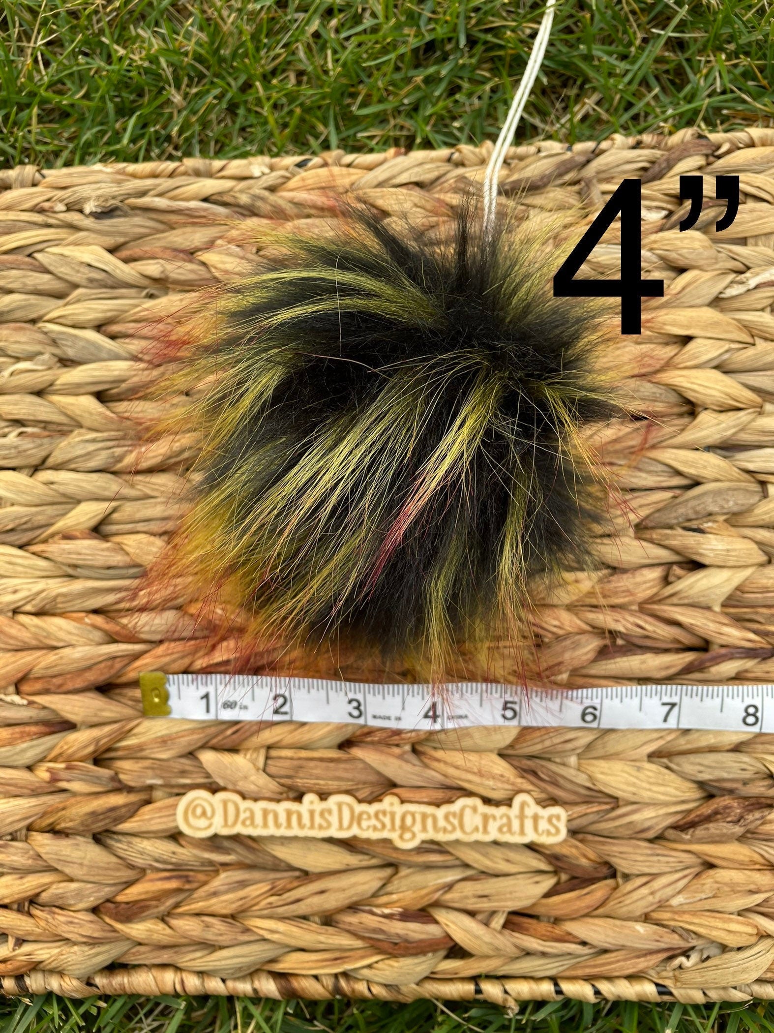 Wildflower luxe faux fur Pom Poms