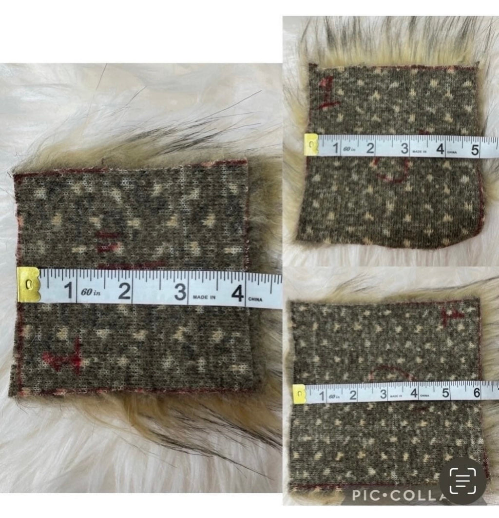 Wildflower luxe faux fur Pom Poms