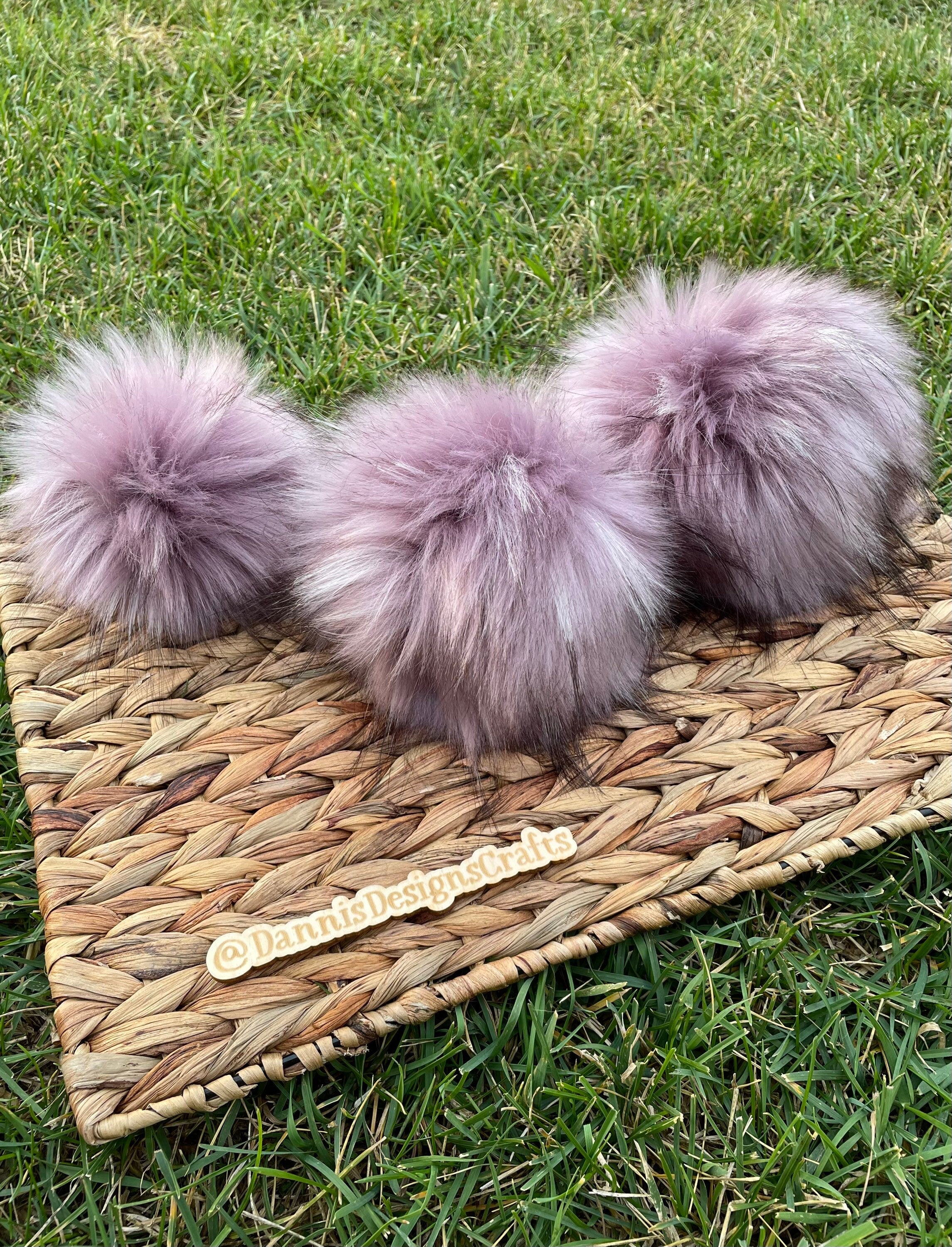 Pansy luxe faux fur Pom Pom