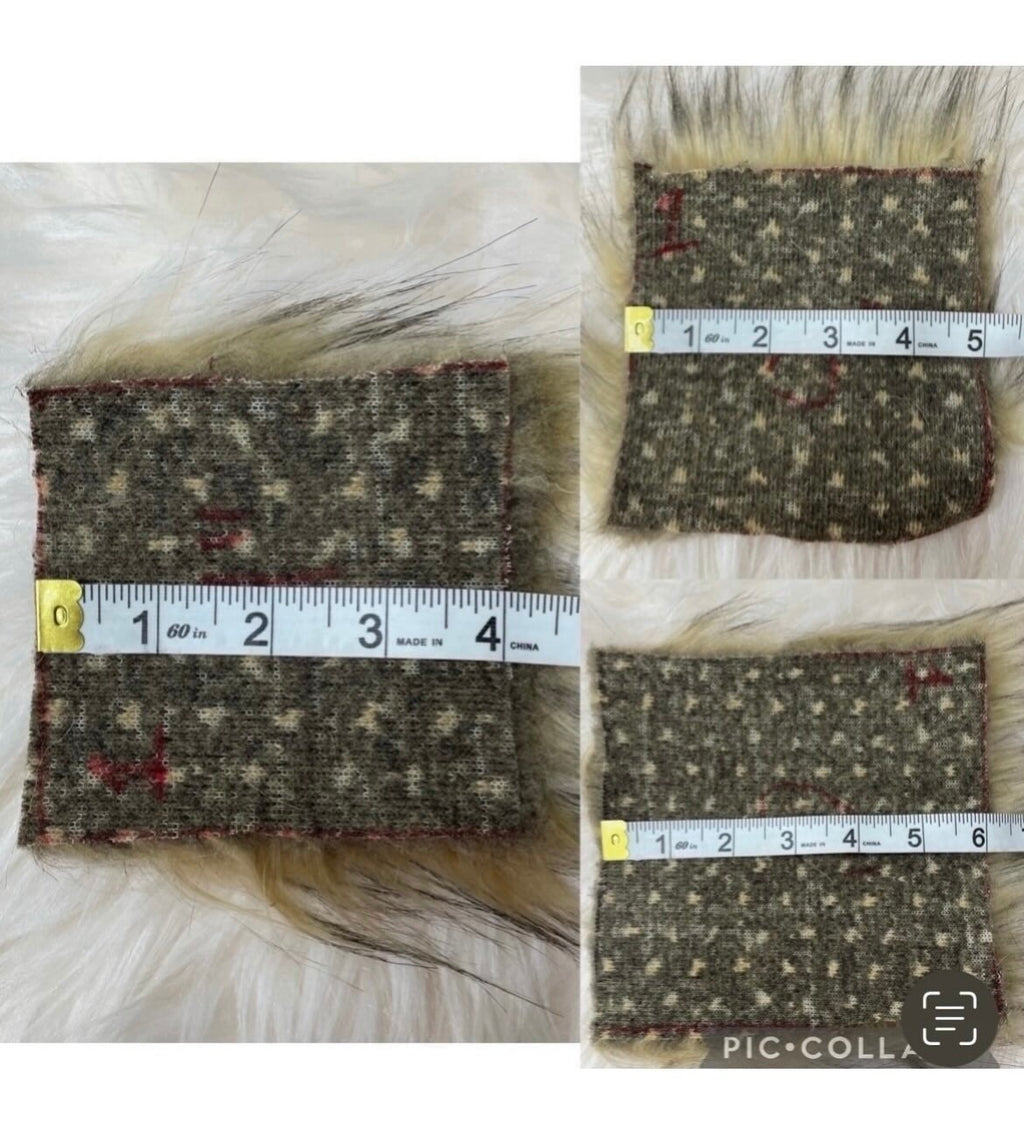 Pepe Le Pew faux fur Pom Pom