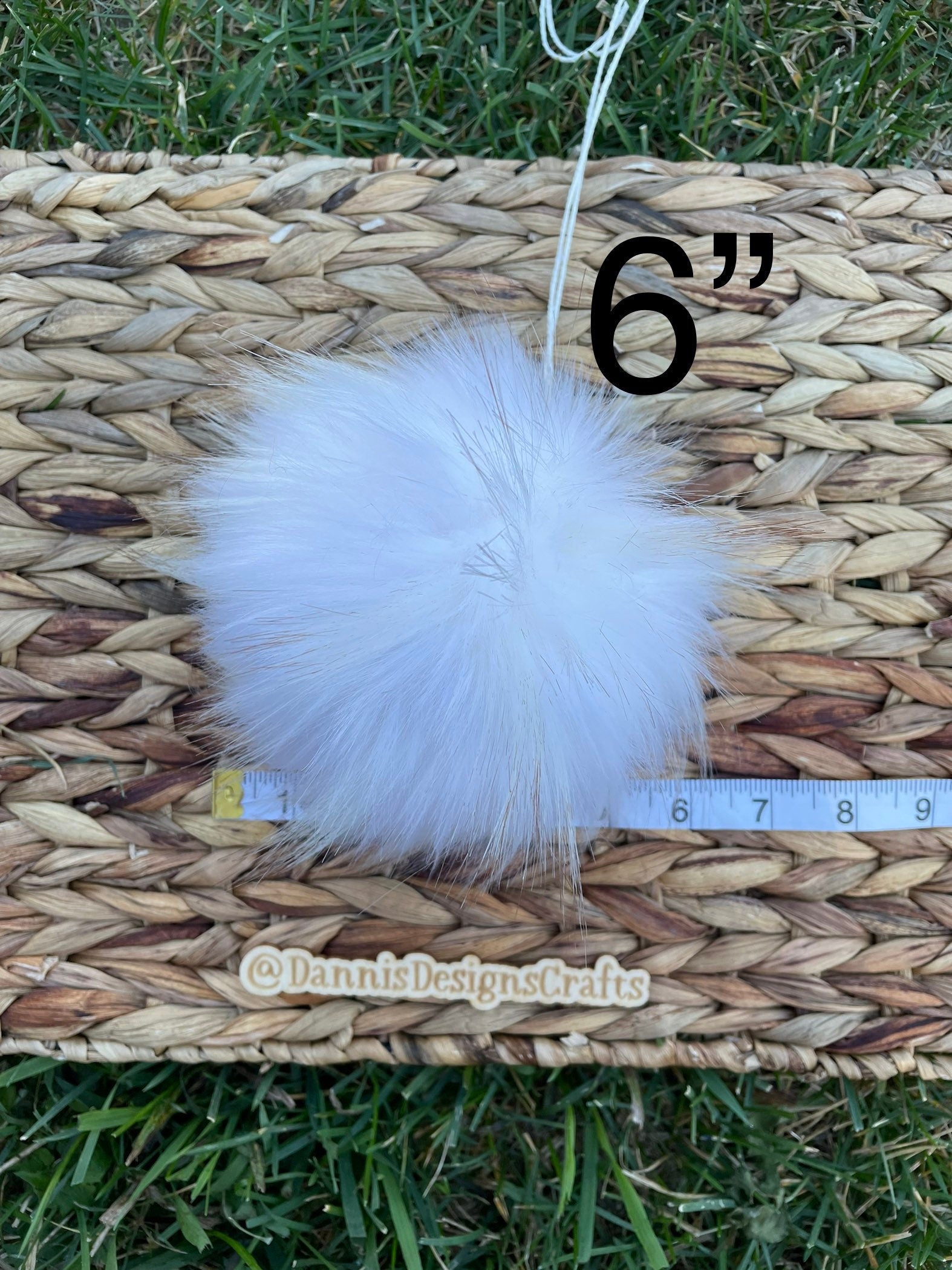 Snickerdoodle Luxe faux fur Pom Poms