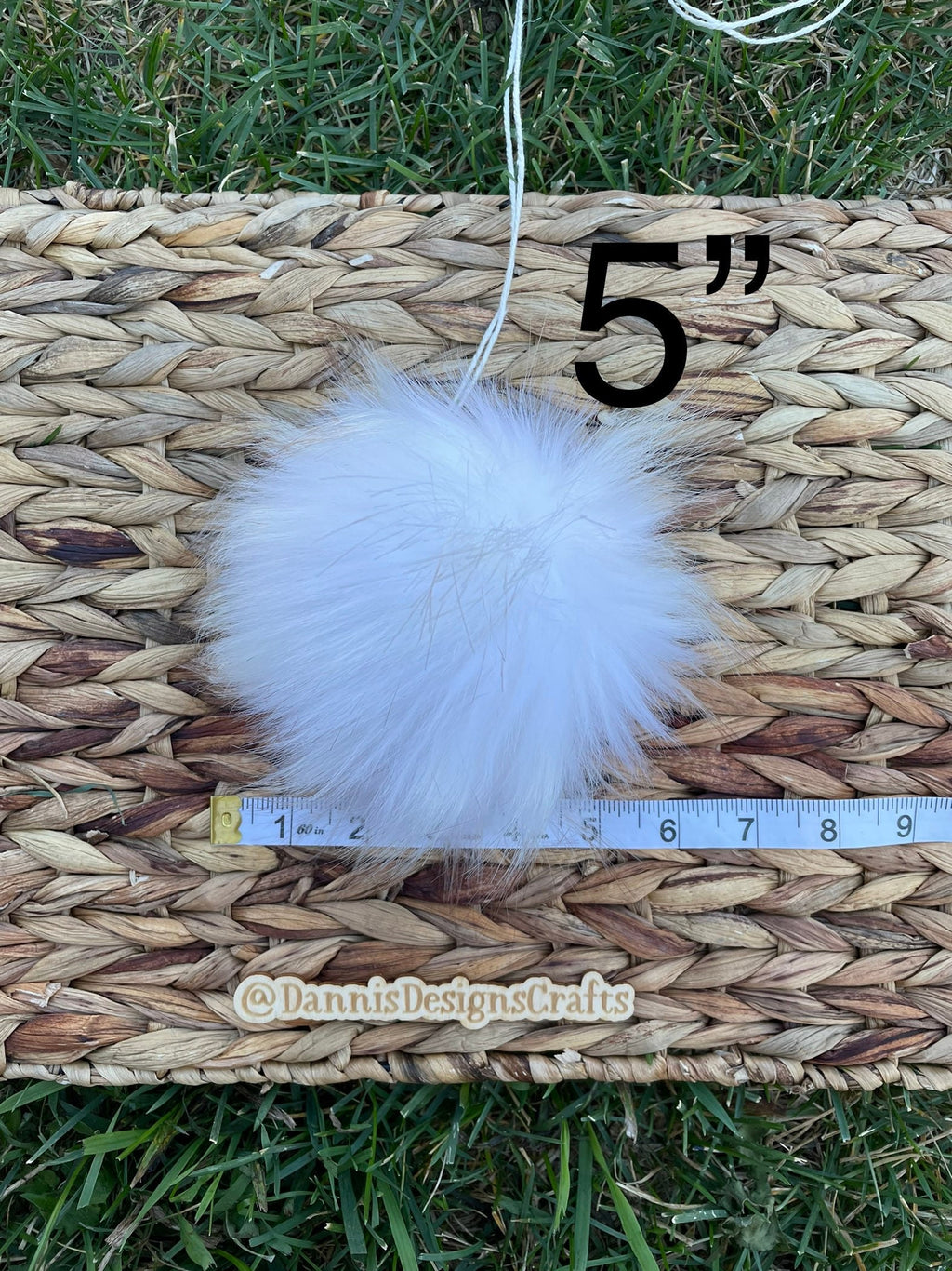 Snickerdoodle Luxe faux fur Pom Poms