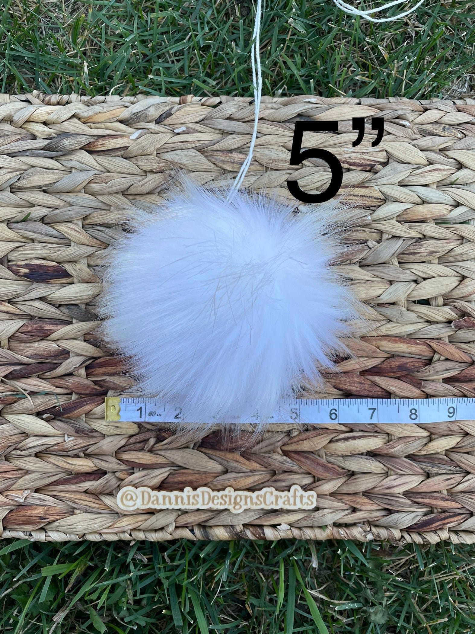 Snickerdoodle Luxe faux fur Pom Poms