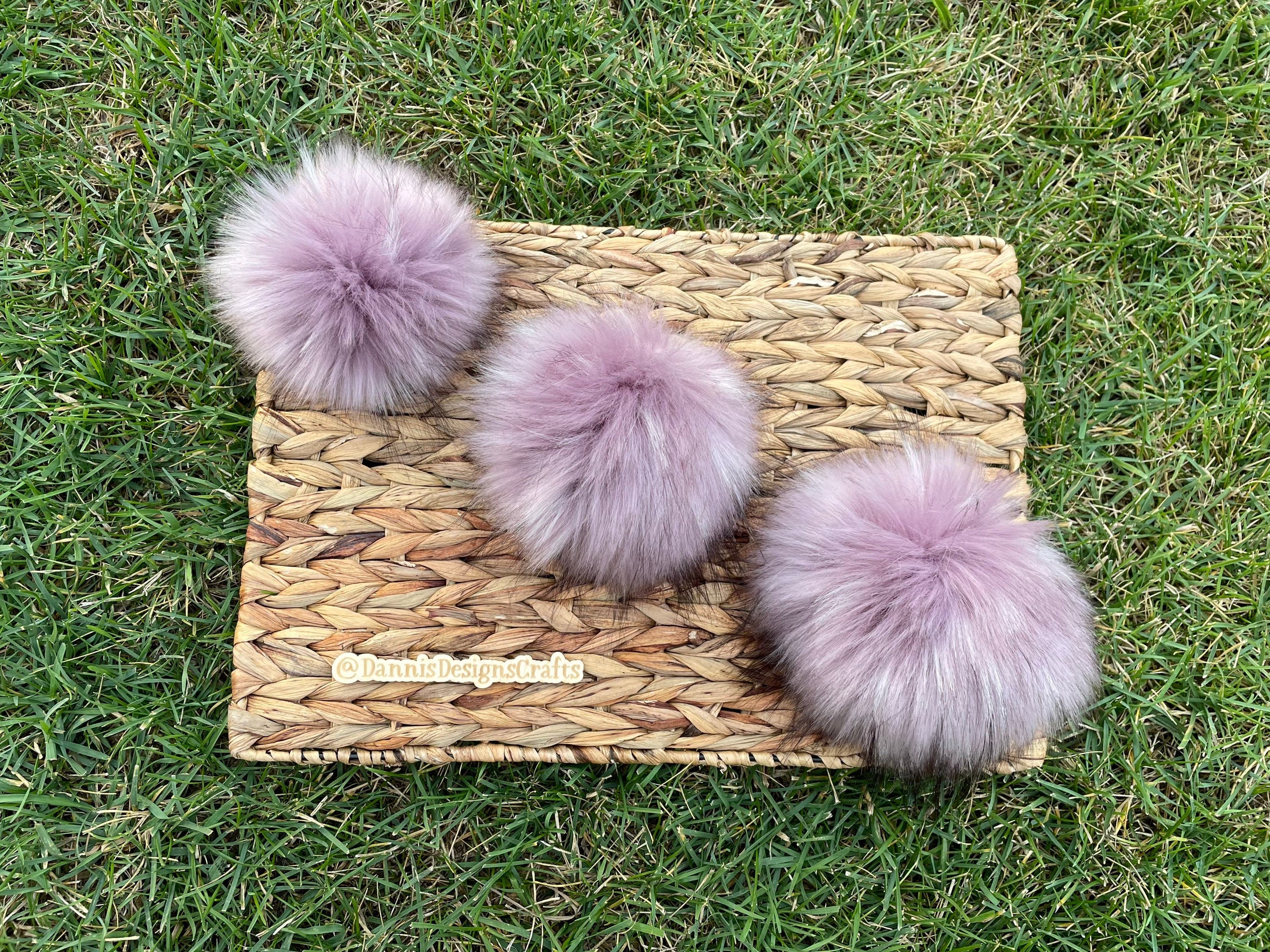 Pansy luxe faux fur Pom Pom