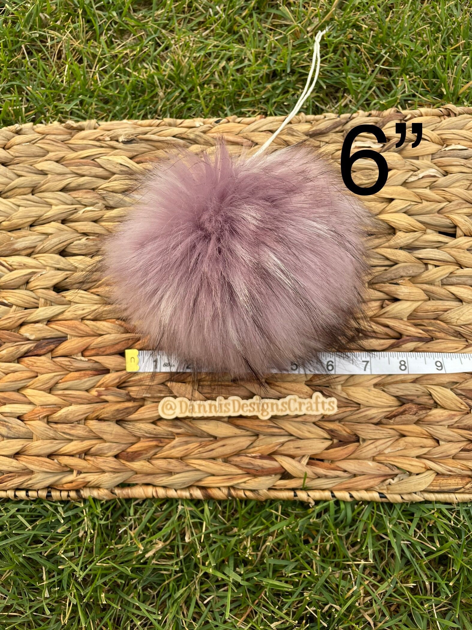 Pansy luxe faux fur Pom Pom