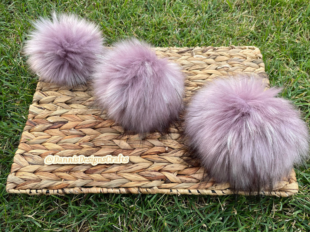 Pansy luxe faux fur Pom Pom