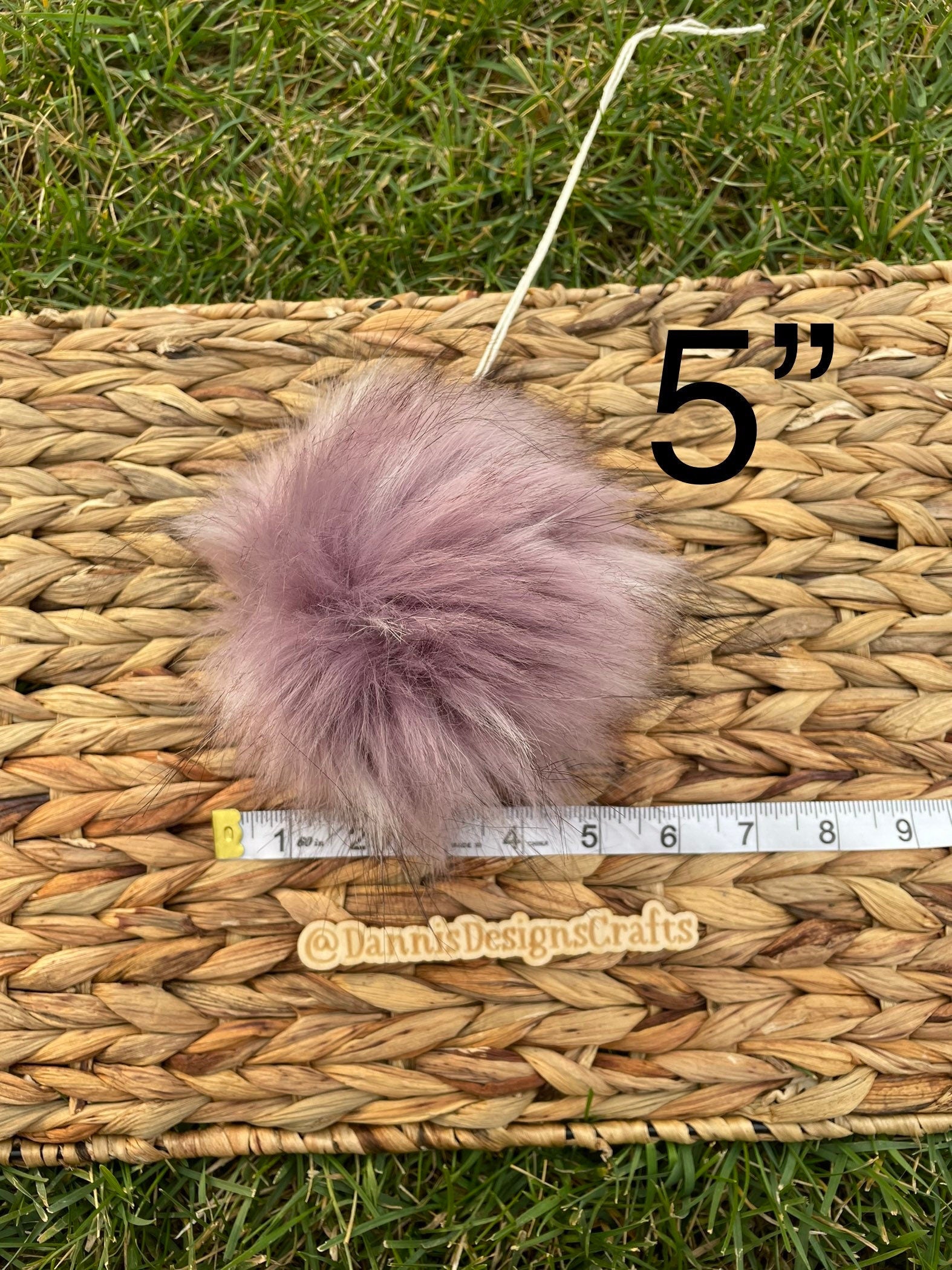 Pansy luxe faux fur Pom Pom