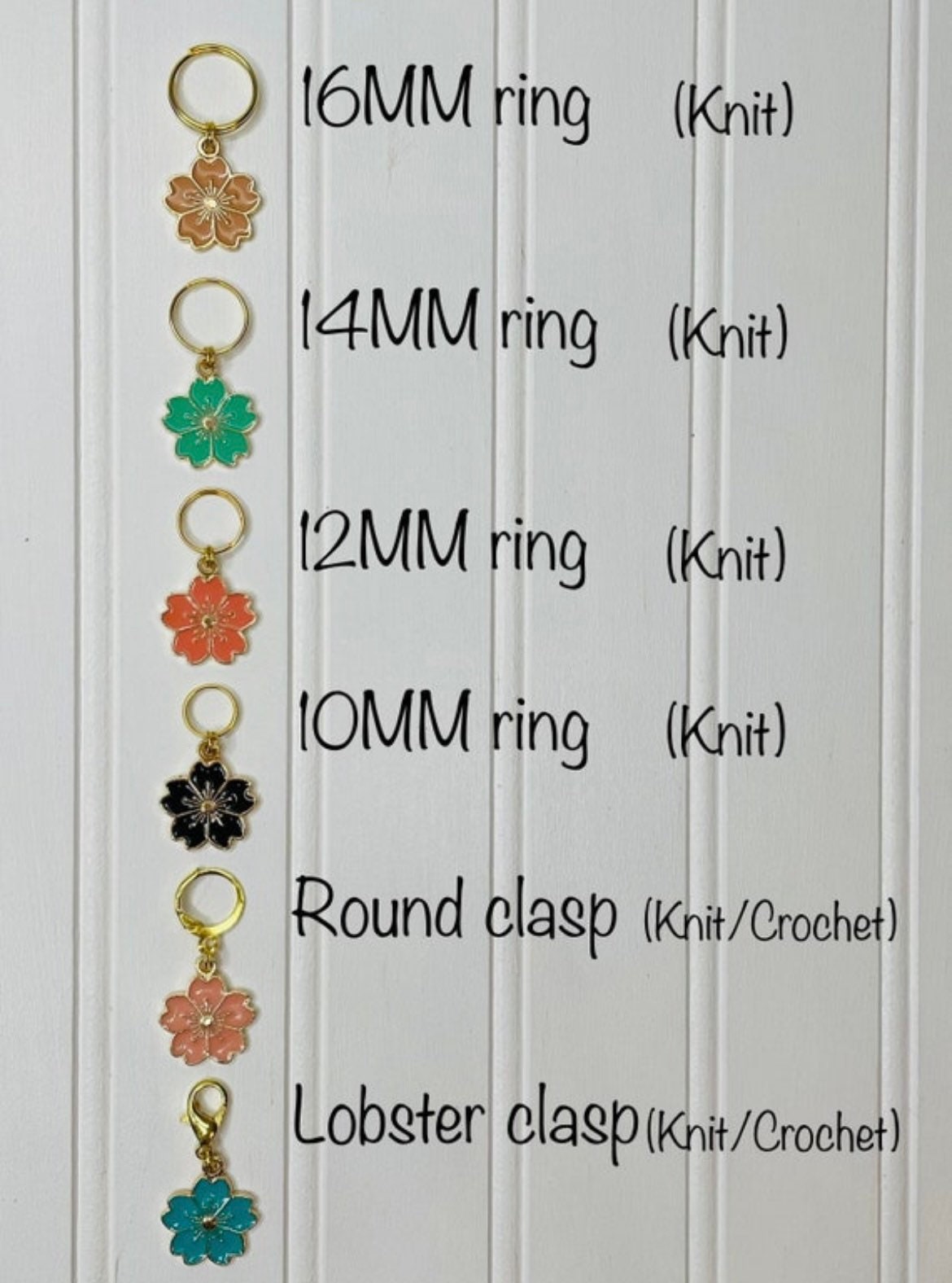 Plant stitch markers