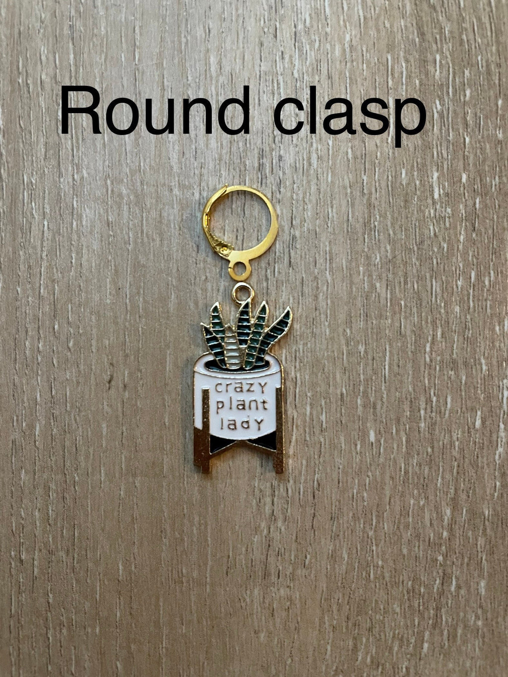 Plant stitch markers