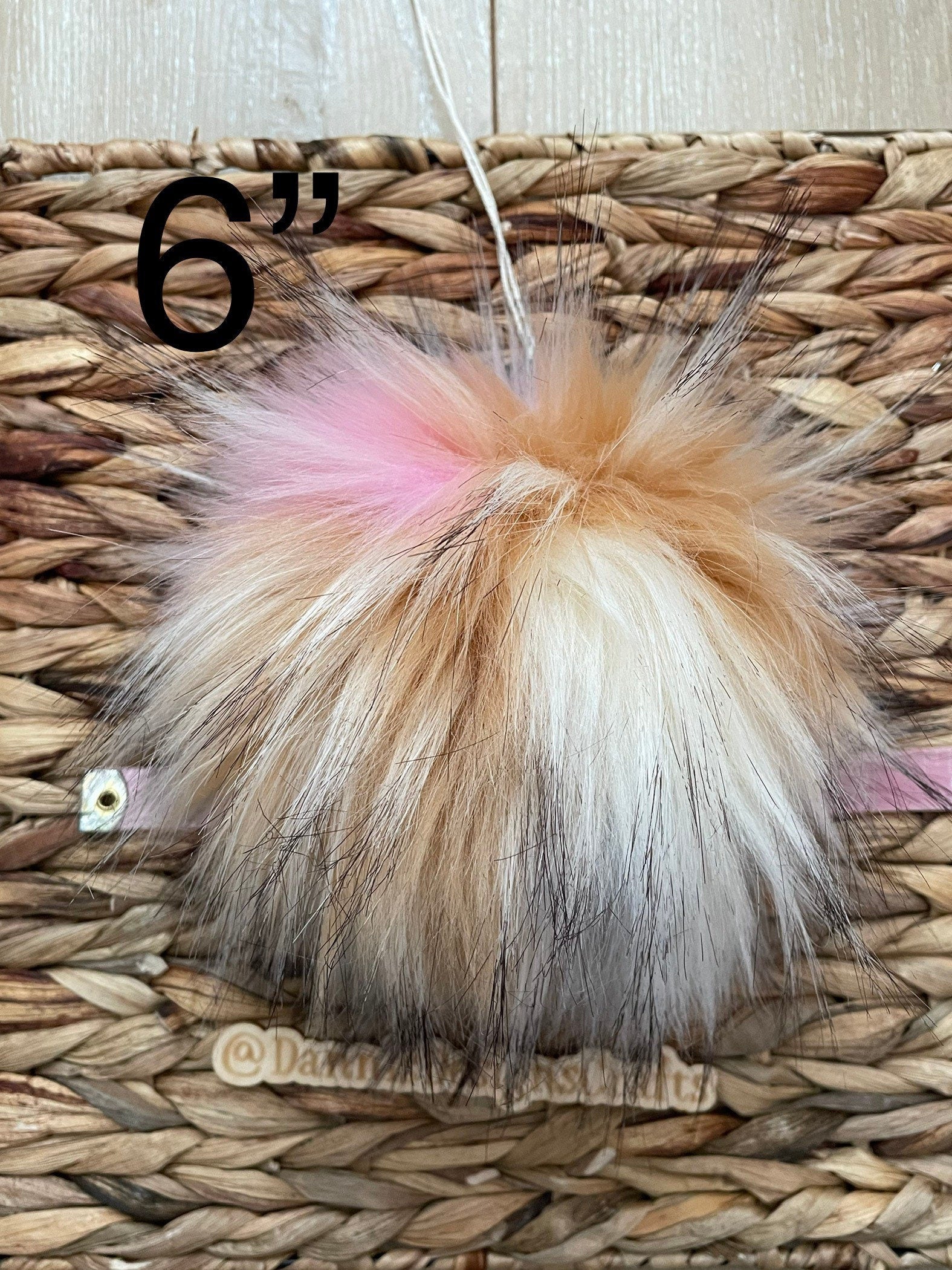 Neapolitan Luxe faux fur Pom Poms