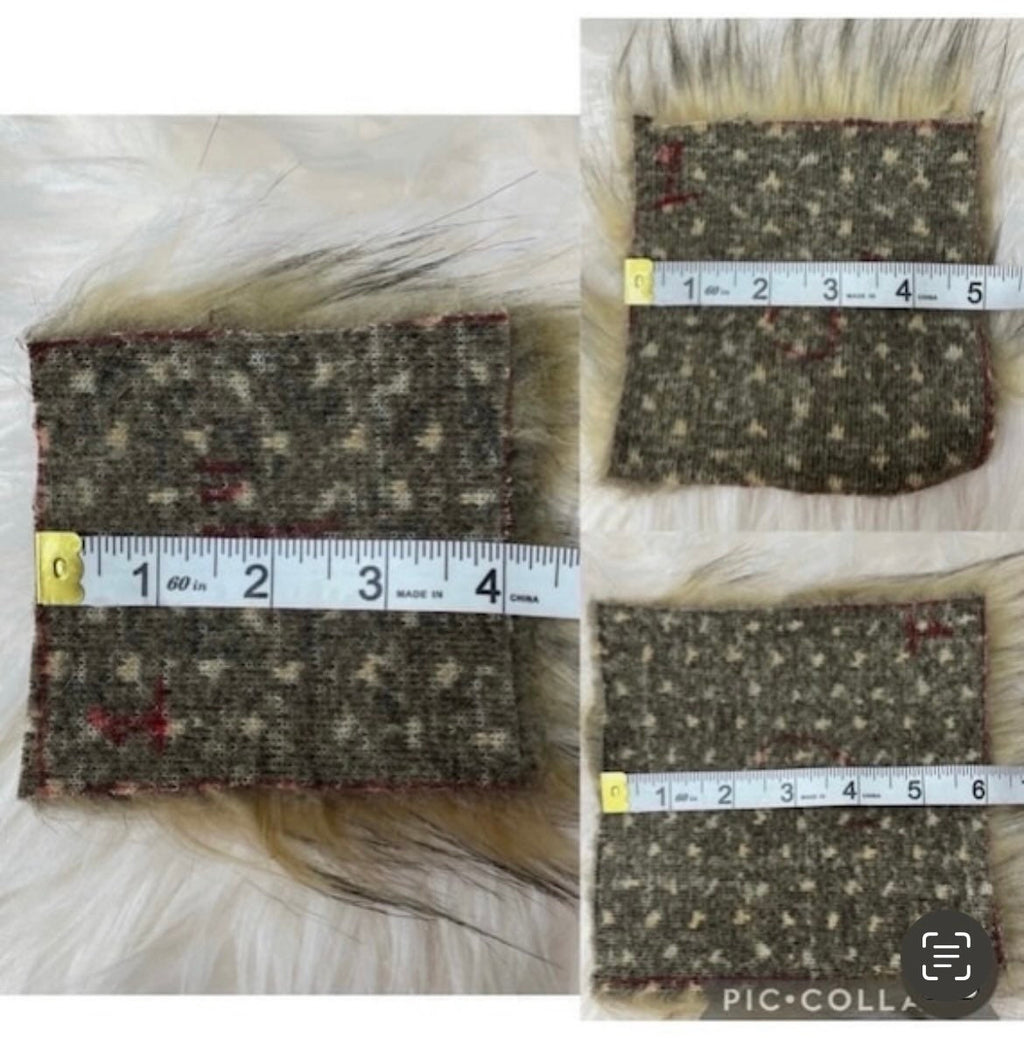 Lollipop Faux fur Pom Pom