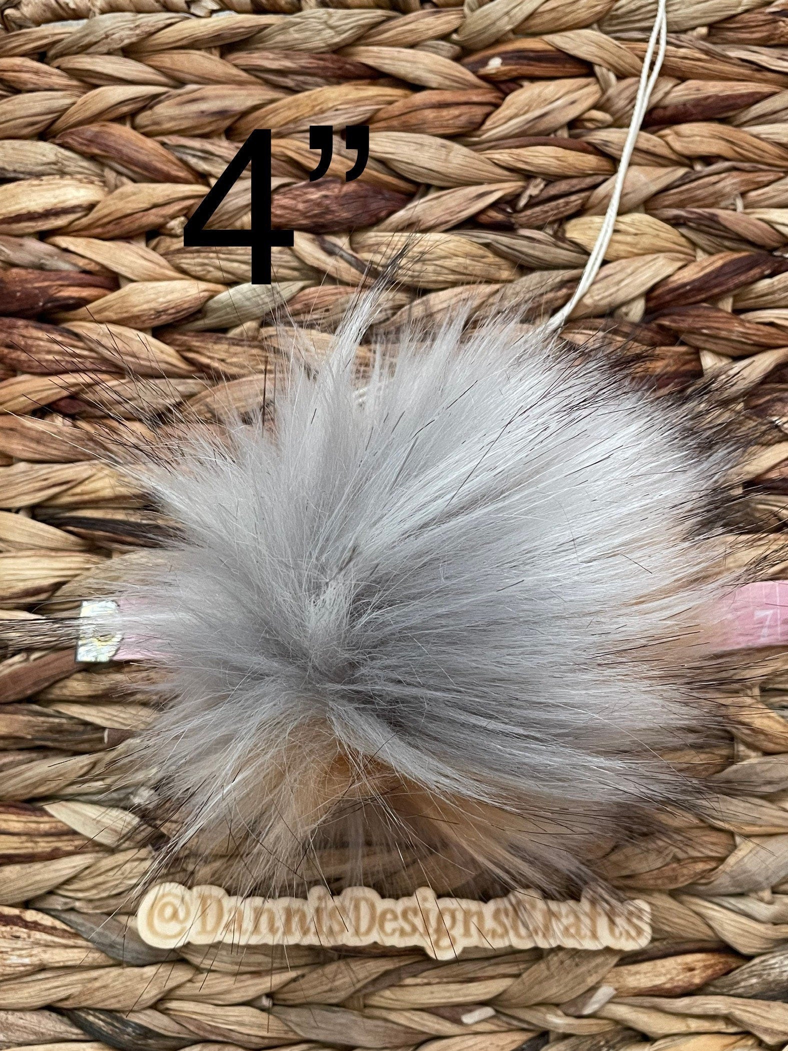 Neapolitan Luxe faux fur Pom Poms