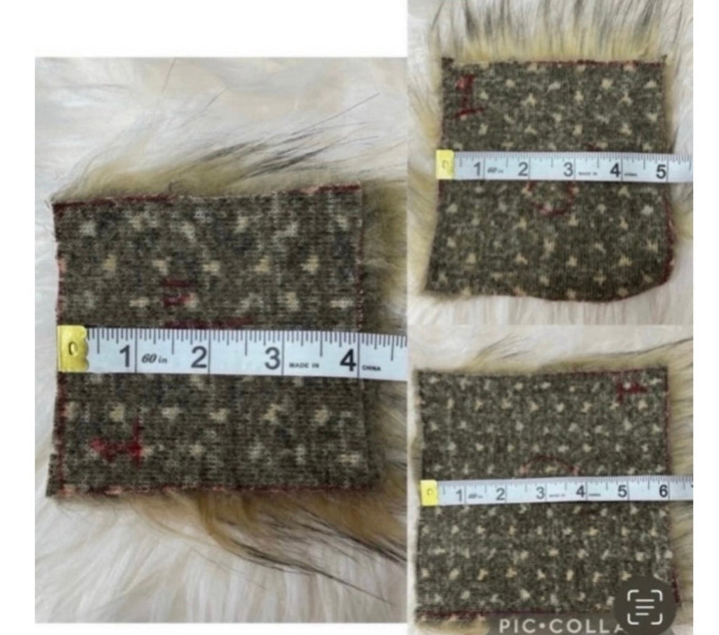 Emo baby faux fur Pom Pom