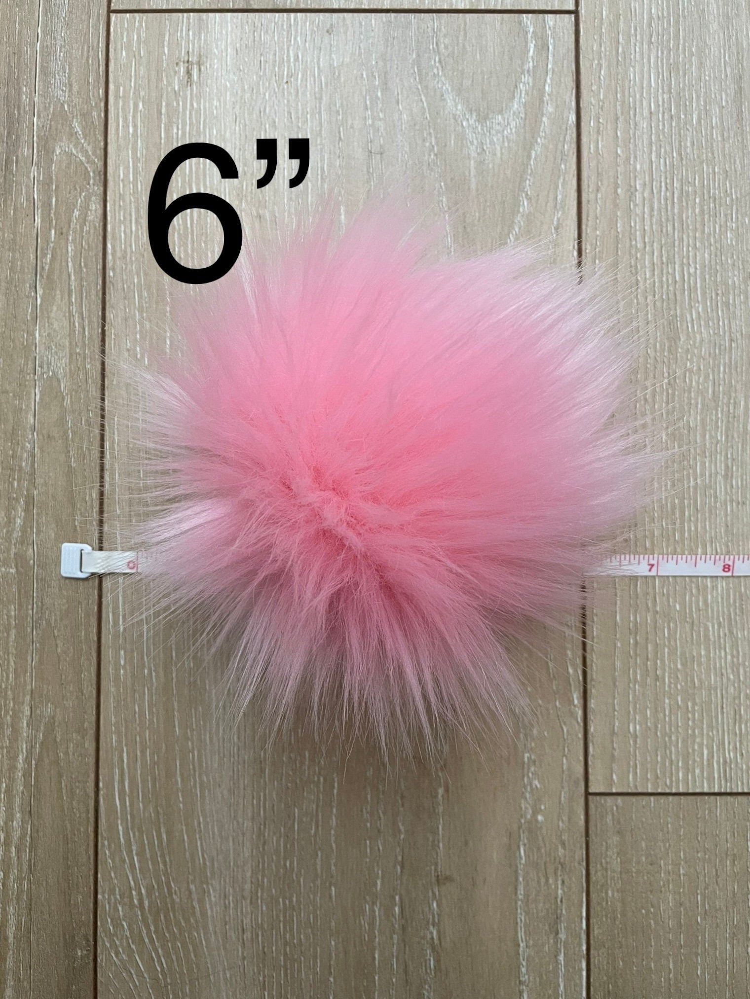 Bubblegum Pom Pom faux fur