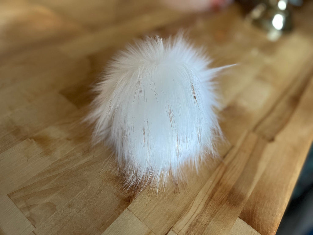 Snickerdoodle Luxe faux fur Pom Poms