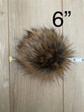 Mammoth faux fur Pom Pom
