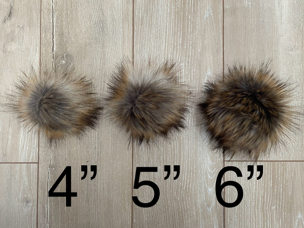 Mammoth faux fur Pom Pom