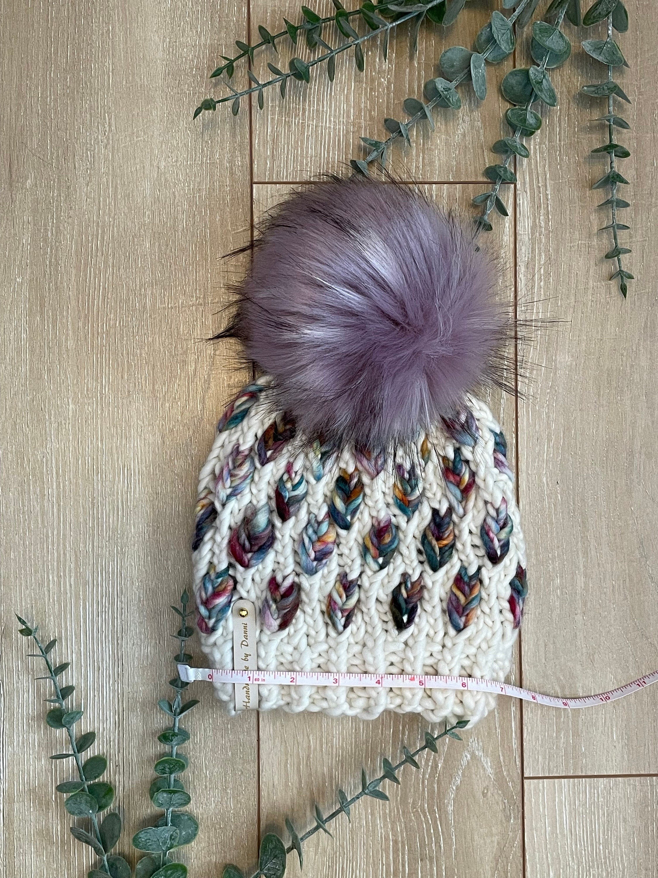 A mini new leaf childs beanie