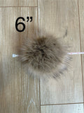 Alpaca faux fur pom pom