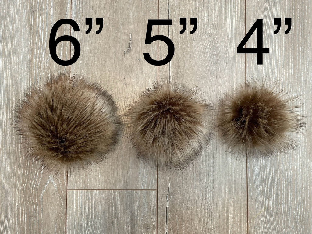 Highland Pom faux fur Pom Pom