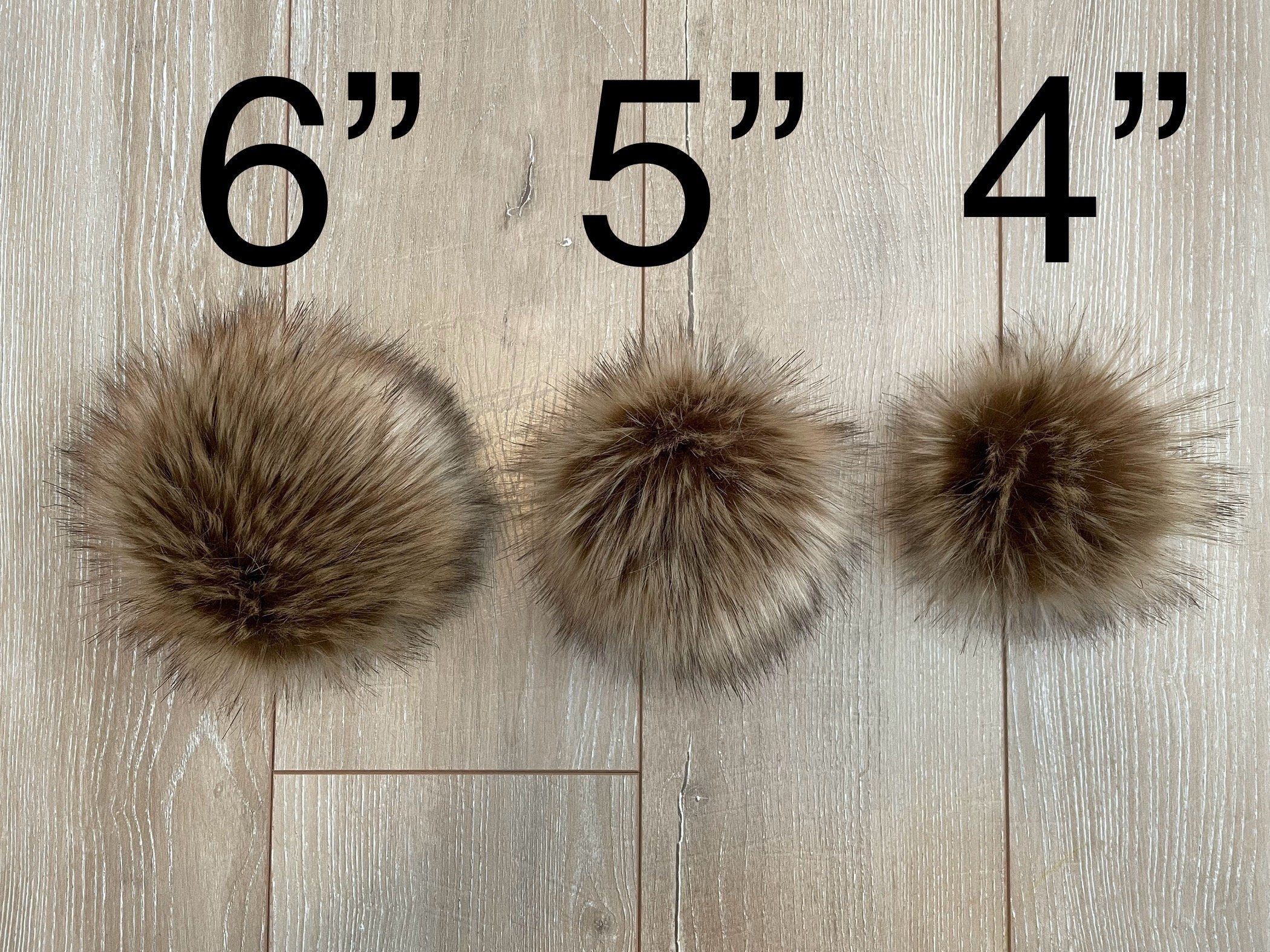 Highland Pom faux fur Pom Pom