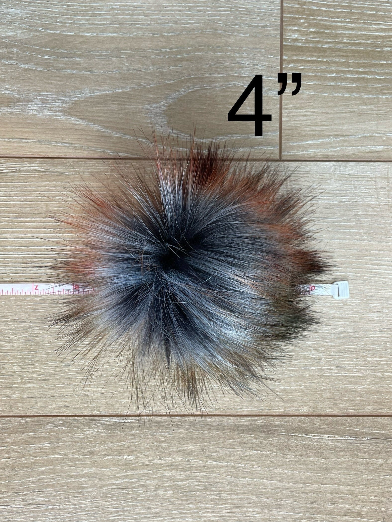 Stone luxe Pom, faux fur, small medium large, for knit and crochet beanies, toque topper, hat ball for winter spring fall autumn