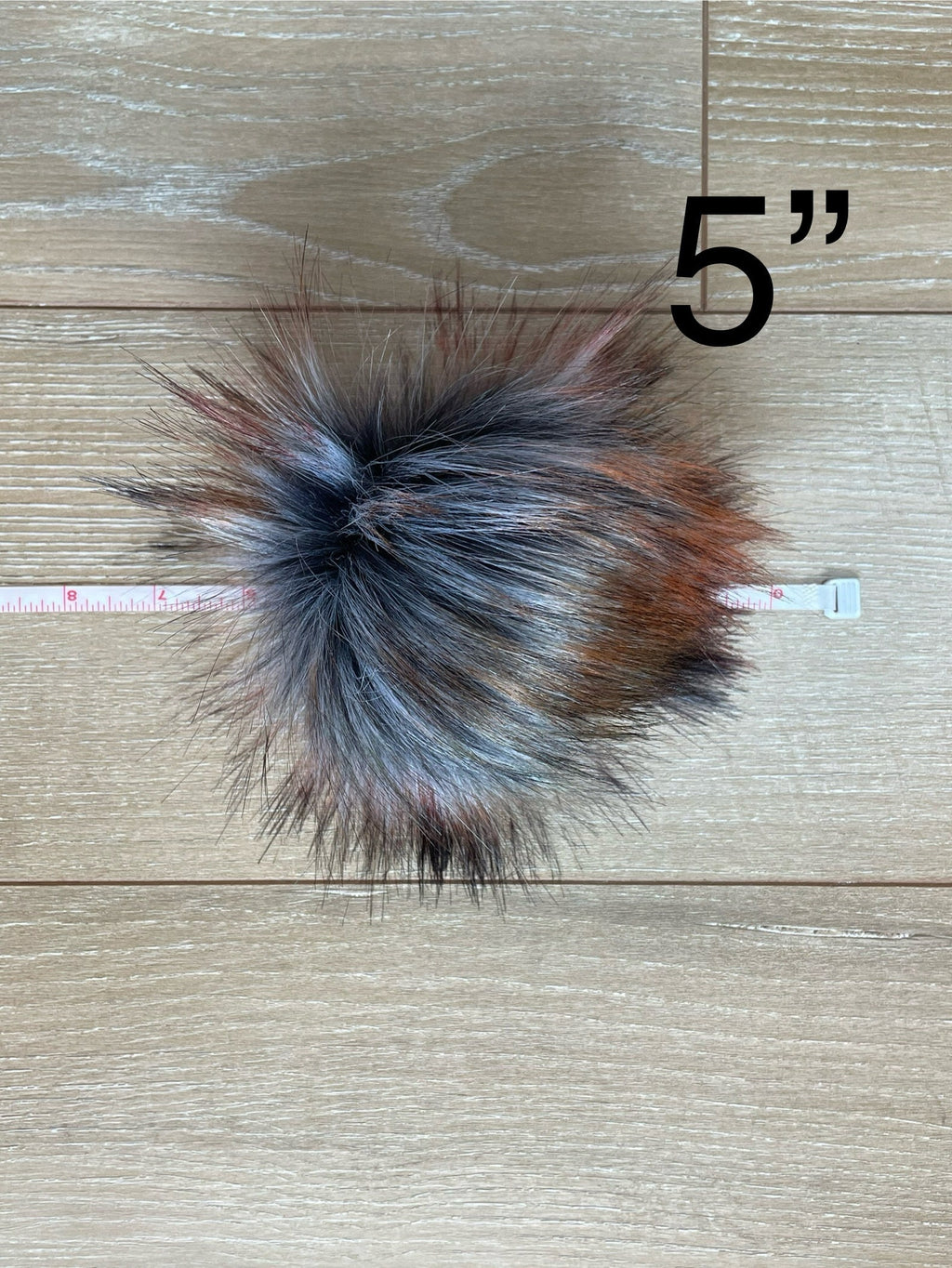 Stone luxe Pom, faux fur, small medium large, for knit and crochet beanies, toque topper, hat ball for winter spring fall autumn