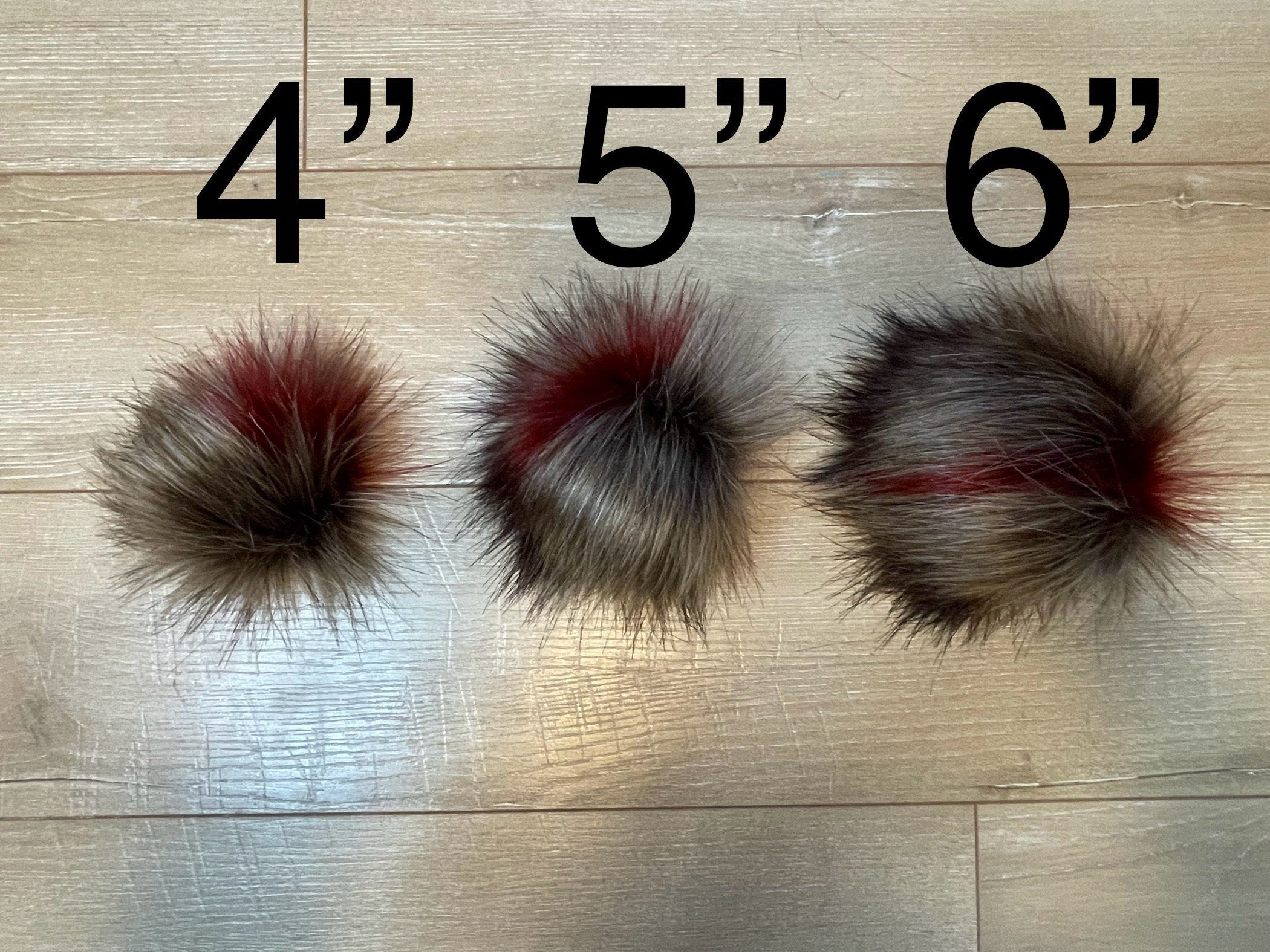 Redwood luxe faux fur Pom