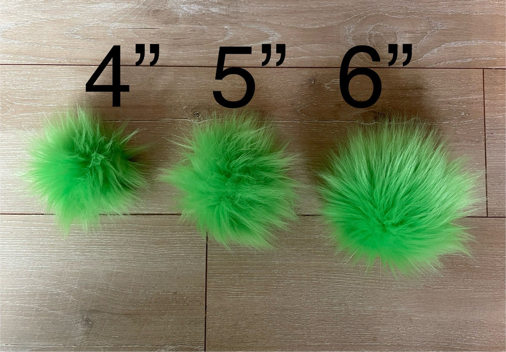 Grass green Pom