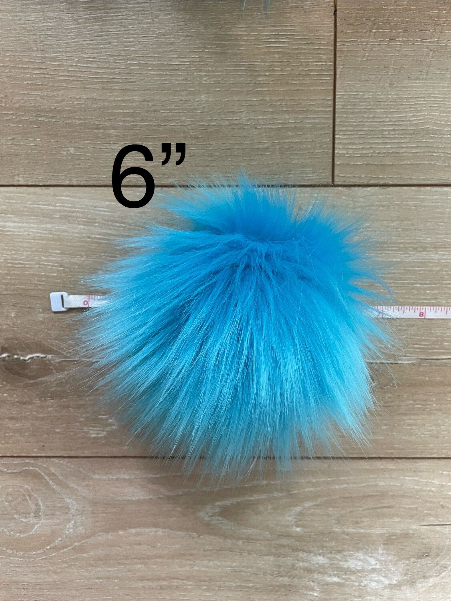 Electric blue Pom