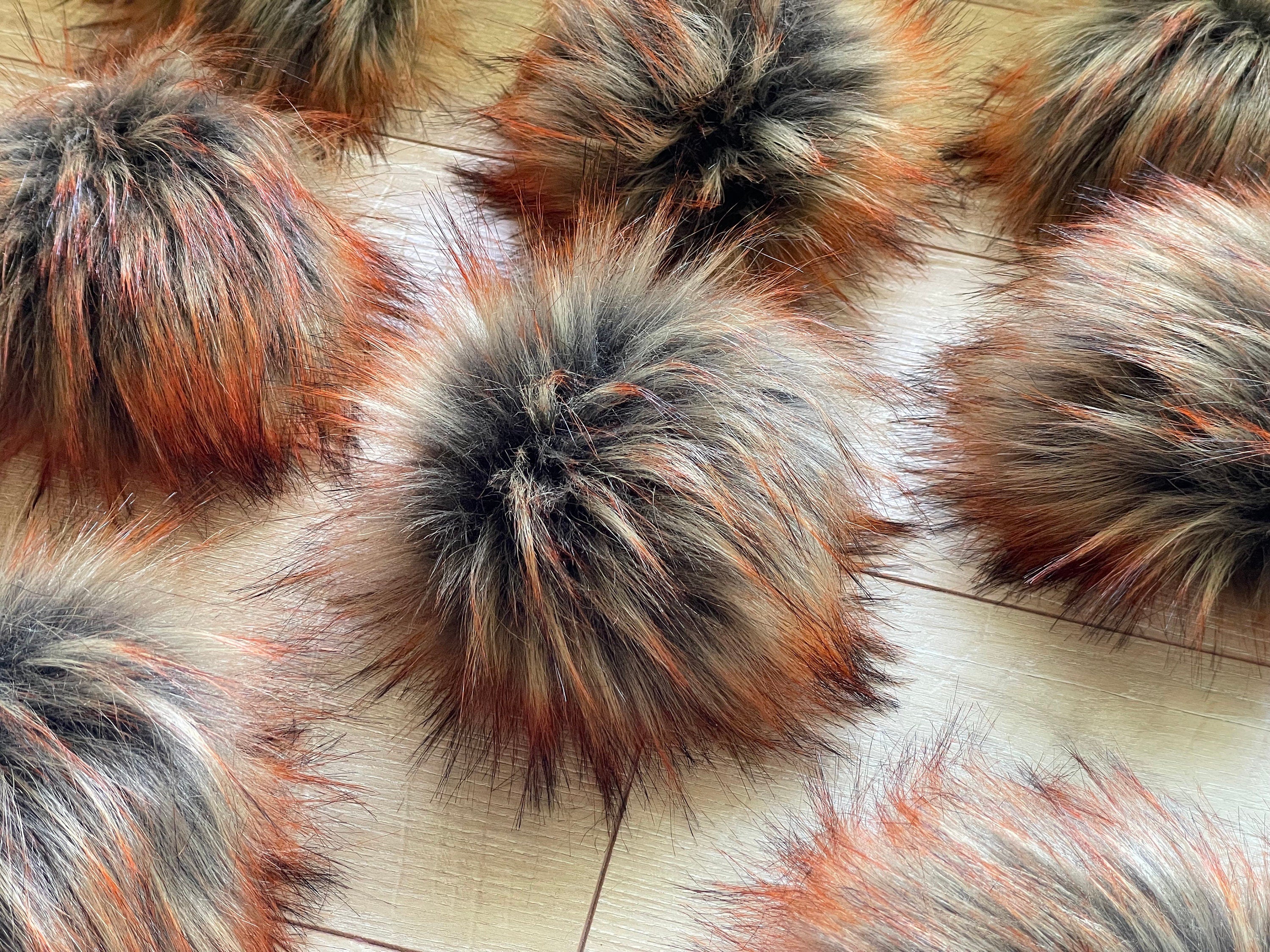 Embers luxe faux fur Pom Poms