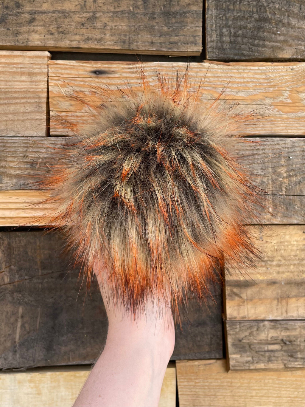 Embers luxe faux fur Pom Poms