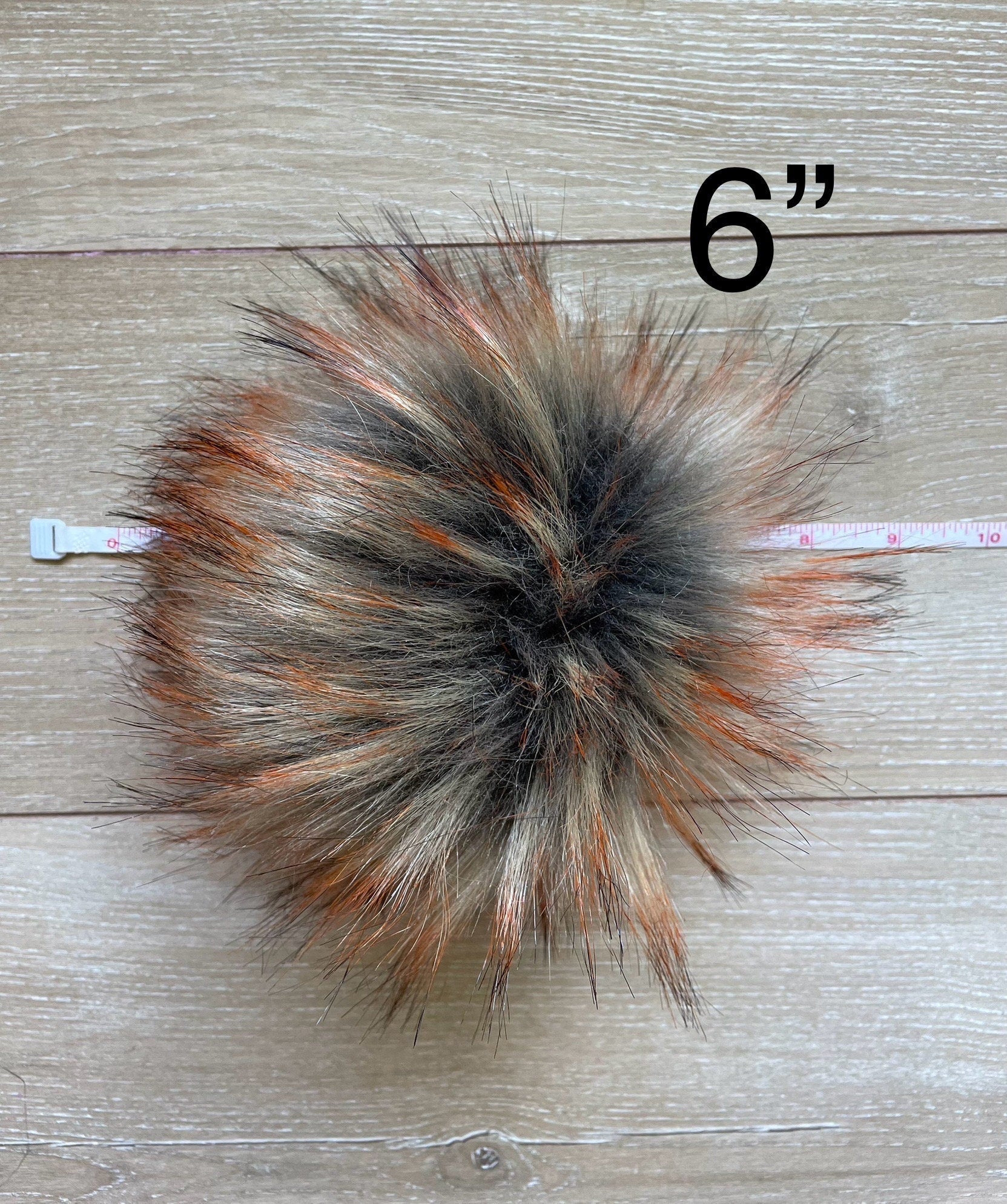 Embers luxe faux fur Pom Poms